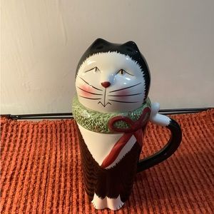 Sakura coffee mug with lid